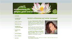 Desktop Screenshot of entspannungs-quelle.de